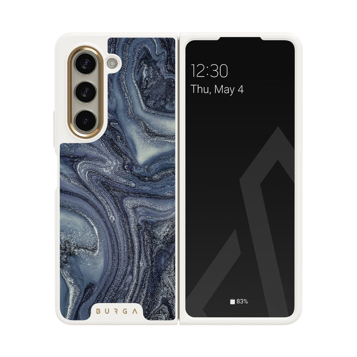 Navy Trench - Samsung Galaxy Z Fold 5 Mobilskal