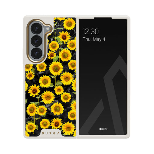 Sunflower Glimmer - Samsung Galaxy Z Fold 6 Mobilskal