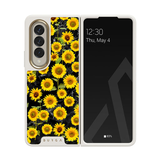 Sunflower Glimmer - Samsung Galaxy Z Fold 4 Mobilskal