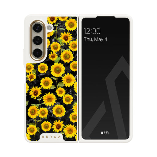 Sunflower Glimmer - Samsung Galaxy Z Fold 5 Mobilskal