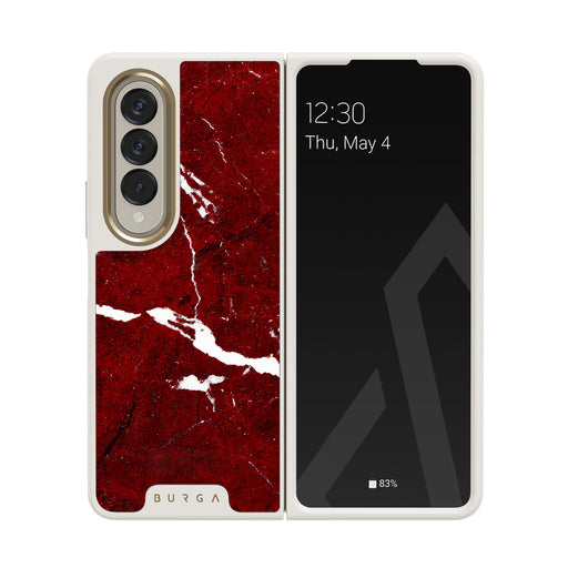 Iconic Red Ruby - Samsung Galaxy Z Fold 4 Mobilskal