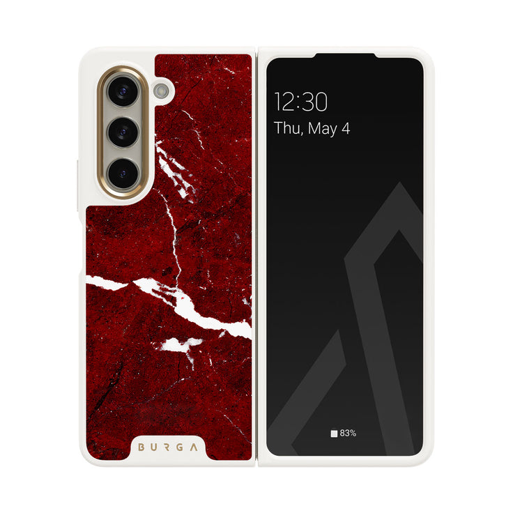 Iconic Red Ruby - Samsung Galaxy Z Fold 5 Mobilskal