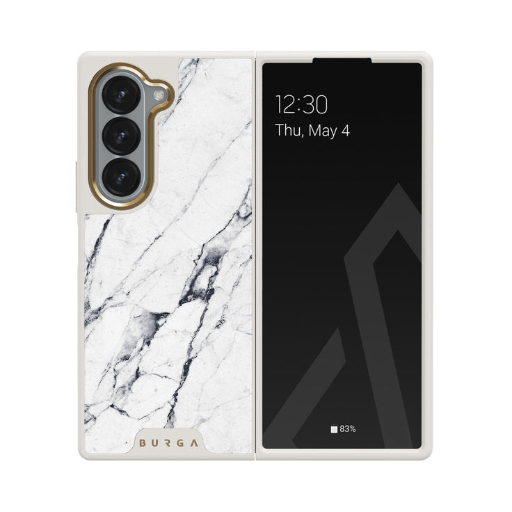 Satin White - Samsung Galaxy Z Fold 6 Mobilskal