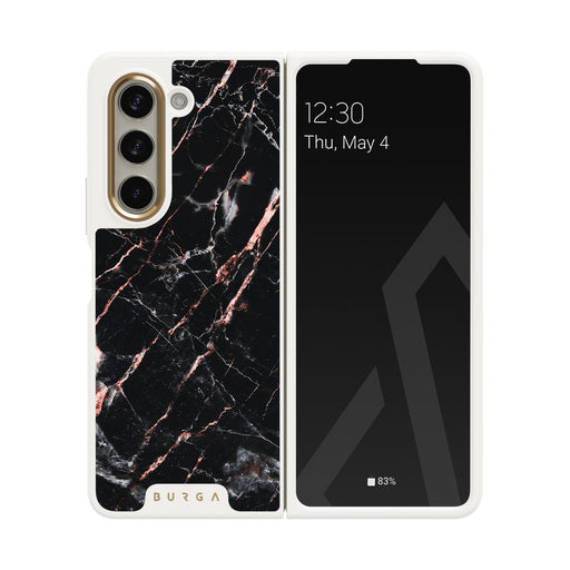 Rose Gold Marble - Samsung Galaxy Z Fold 5 Mobilskal