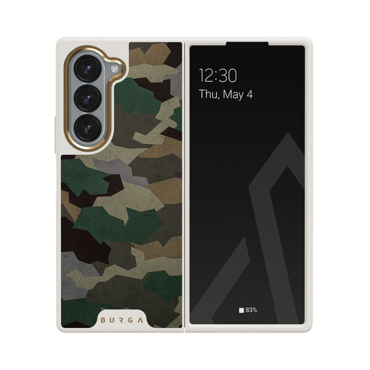 Tropical Green Camo - Samsung Galaxy Z Fold 6 Mobilskal